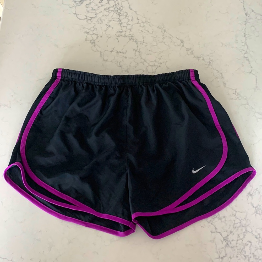 Nike athletic shorts.